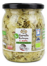 Kysané zelí s mátou BIO 450 g - SĄTYRZ